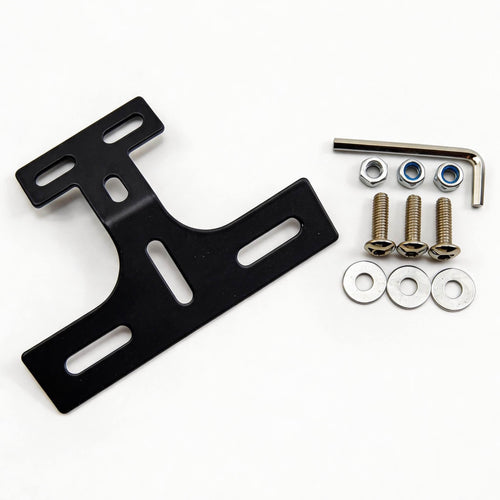 Motorcycle License Plate Holder Rear Tail Light Bracket Mount Support