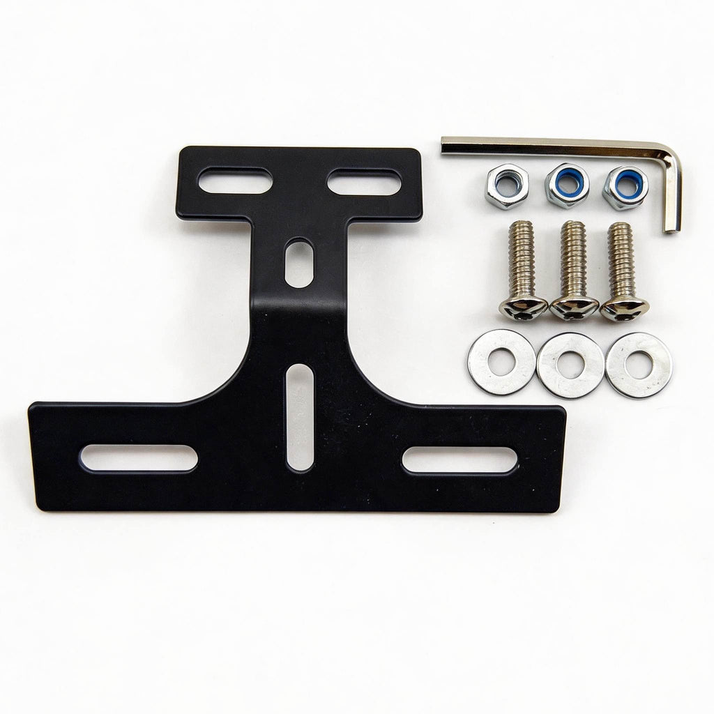Motorcycle License Plate Holder Rear Tail Light Bracket Mount Support